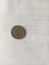 2 Pfennig BRD Münze 1962 J