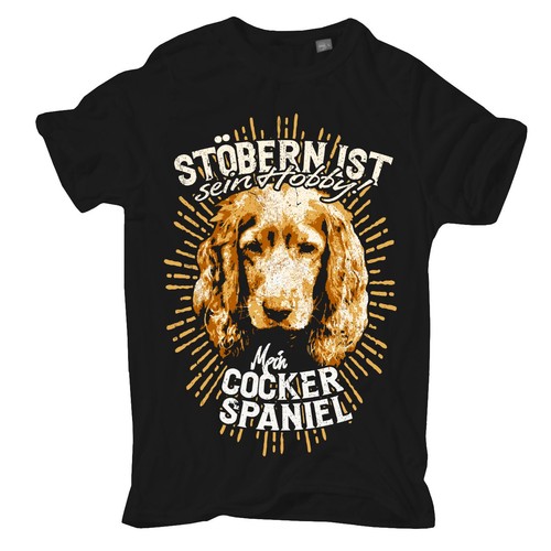 Shirt cocker spaniel - t-shirt,