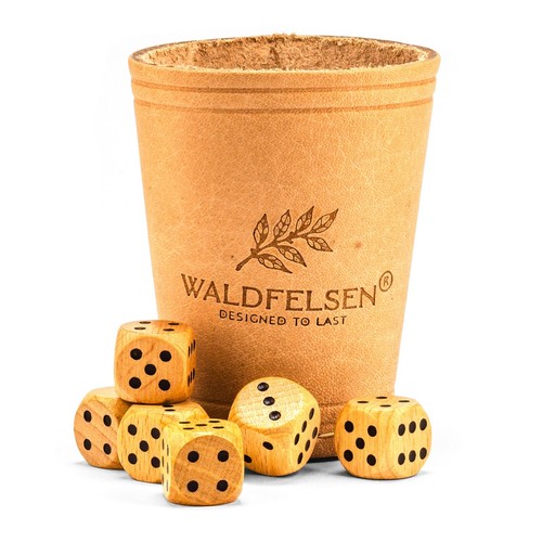 Würfelbecher knobelbecher mit - würfelbecher,