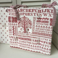 Stuhlkissen LETTERS Offwhite