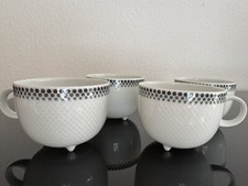 Rosenthal Studio- linie Century Perlband Teetassen 4-er Set