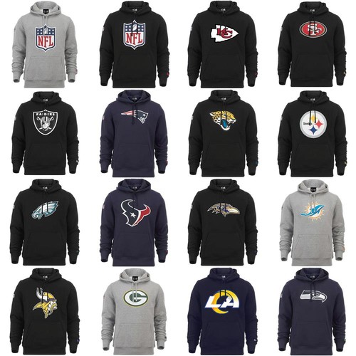New era nfl team logo - new, hoodie
