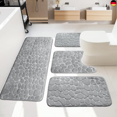 Teilig badematten set - 4,