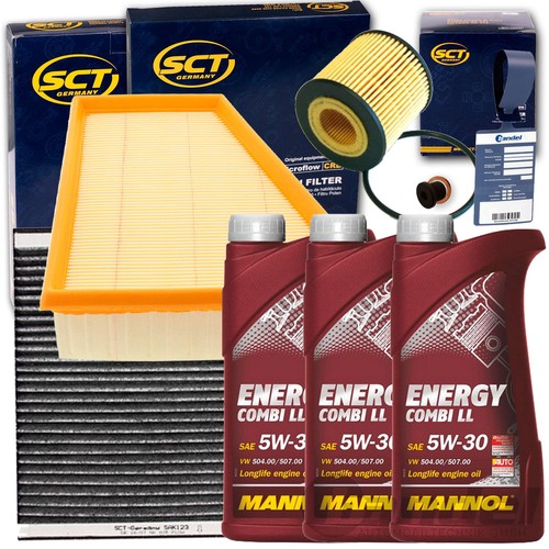 Filterset satz mannol 5w30 - 5w30, Öl