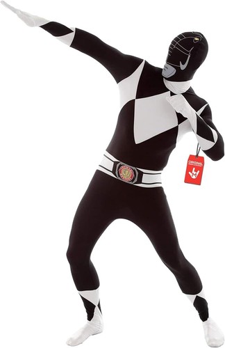 Schwarzes power ranger kostüm - ranger,