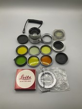 Ernst LEITZ Wetzlar / LEICA / Summitar 1:2  f=5cm / mit Filtern und viel Zubehör