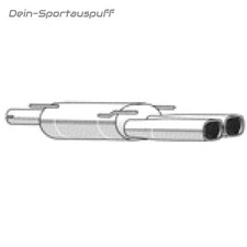 Remus Sportauspuff Opel Astra