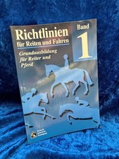 Richtlinien für Reiten und