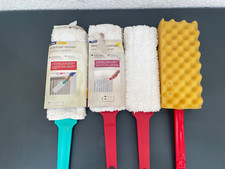 4 x Handstaubwischer Staubwischer Staubwedel für Bad Heizkörper Wischer  TCM