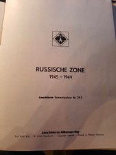 Vordrucke Leuchtturm SBZ