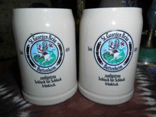 Bier Krüge. 2x0,25l Humpen