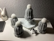 Set  4 x Eierwärmer  Mütze