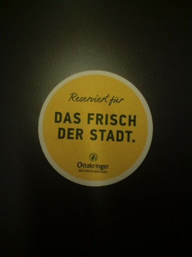 Bierdeckel ottakringer das - ottakringer,