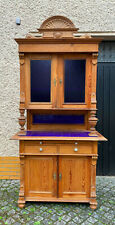 EDLE ANRICHTE BUFFET KÜCHENSCHRANK WEICHHOLZ VINTAGE GRÜNDERZEIT RESTAURIERT 