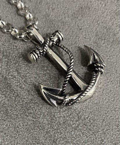Anhänger anker aus silber - anhänger,