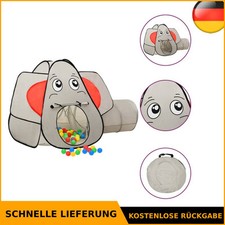 Spielzelt Elefanten-Form Grau