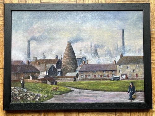 Modern british school oil - british,