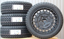 VW Bus T5 T6 T6.1 Räder Alufelgen Supermetal Rig schwarz General Off Road Reifen