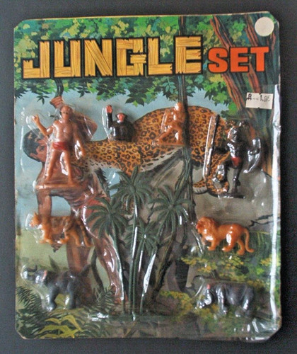 Tarzan jungle set - tarzan,