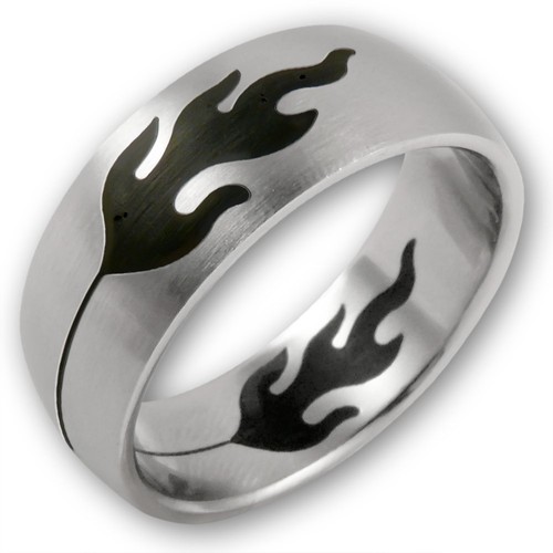 Edelstahl puzzle bandring - edelstahl,