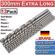 30cm Extra Lang Metallbohrer