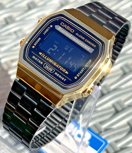 Casio vintage a168wegb 1bdf - casio, a168wegb-1bdf