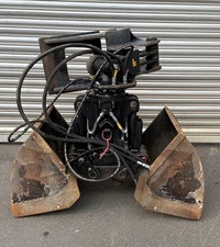 Kinshofer Greifer Zweischalengreifer C18VE-80 , 80cm mit Lehnhof SW10