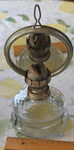 öllampe dochtlampe antik - Öllampe,