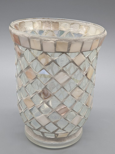 Stilvolles mosaik windlicht - mosaik,