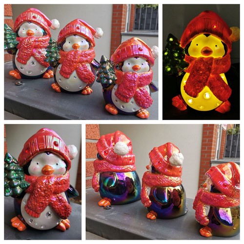 Qvc pinguine 3er set neu - pinguine,
