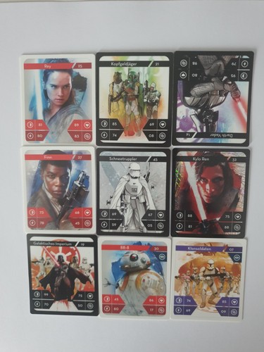 Star wars sammelkarten - star,