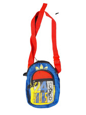 Adidas 24 Hours Tragetasche Vintage Blau Rot Gelb 40703 West Germany 90er