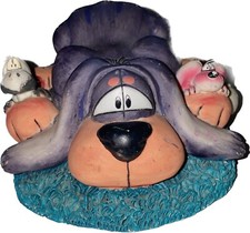 Diddl Depesche 3D Skulptur Figur Maus Thomas Golez Hund Vogel groß Vintage 90er