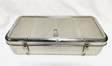 Sterilcontainer Contanier Edelstahl Textil Filter  Sterilgut Chirurgie GEPFLEGT 