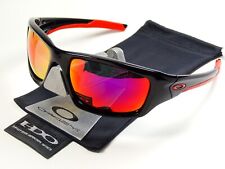 Oakley Valve Black Red Polarized Sonnenbrille Ridgeline Mainlink Turbine Scalpel