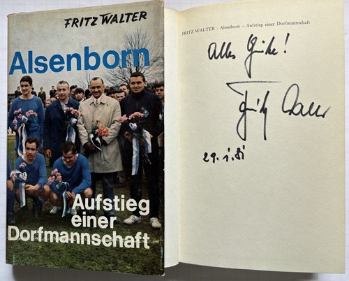 Fritz walter signiert 1954 - fritz,