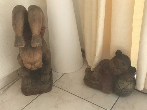 Asiatische holzfiguren - 2,