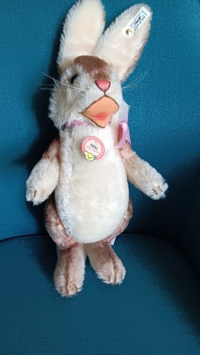 Steiff hase niki mit stimme - hase,