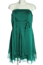 MARIE BLANC schulterfreies Kleid Damen Kleid Gr. DE 42 grün Elegant