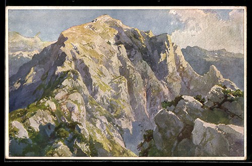 Künstler edward theodore - künstler-ak,