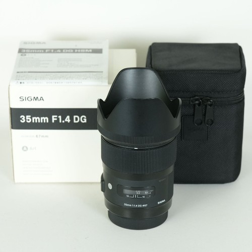 Sigma 35mm hsm art - sigma, f1.4