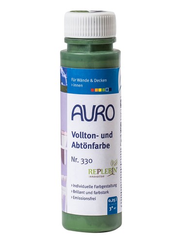 Volltonfarbe und abtönfarbe - und,