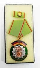 DDR Medaille &Spange Ehrenzeichen d. Deutschen Volkspolizei Für Dienst am Volke
