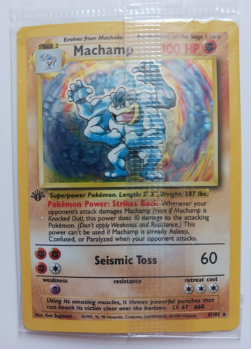 Machamp pokemon karte sealed - karte,