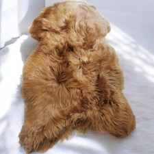 Echtes Schaffell | Viele Bunte Farben | Groß Lammfell | Top-Öko-Fell-Teppich XXL