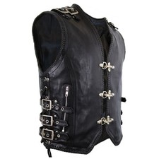 Herren Motorrad Weste