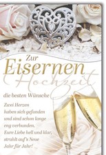 Eiserne hochzeit - eiserne,