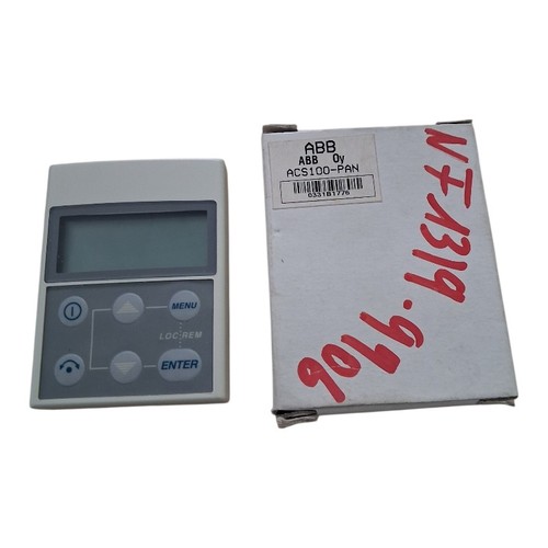 Abb acs100 pan - acs100-pan, bedienfeld