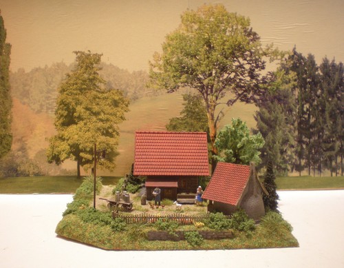 Diorama 87 bauernhof - 1:87,
