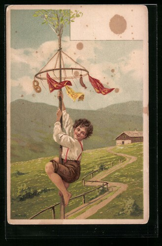 Künstler alfred mailick - künstler-ak,